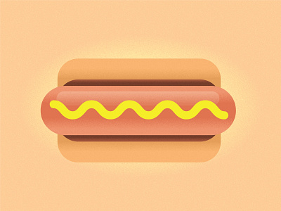 Whole Grain Hot Dog buns grain grainy hawt dawg hot dog illustrator mustard sausage whole grain