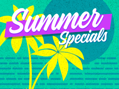 Summer Specials eblast header illustrator specials summer