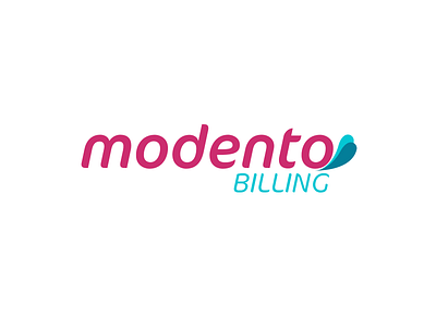 Modento Billing Brand branding corporate branding illustrator logo