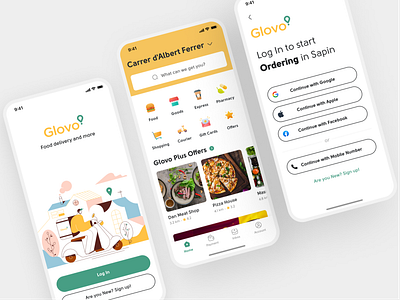 Glovo app Redesign