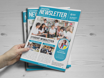 Educational Newsletter Design