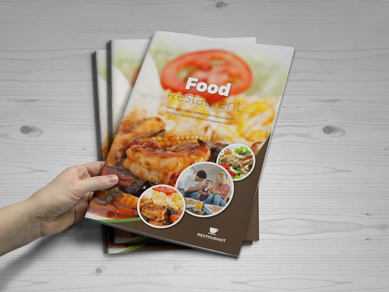 Food Restaurant Bifold Brochure by Papiya Sultana Jany on Dribbble