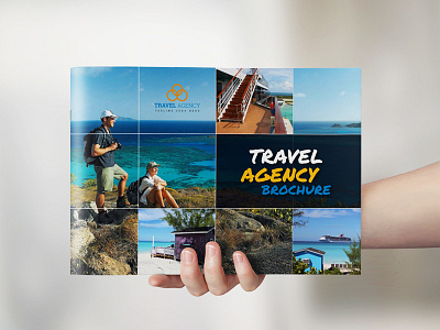 Travel Agency Brochure Catalog branding brochure mockup brochure template education holiday card holiday travel illustration logo icon mockup mockups summer vacation travel agency travel app travel blog travel brochure travel catalog typography vector website banner winter vacation