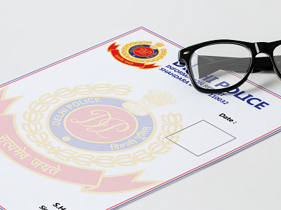 Delhi Police Letter Head adobe advertisement app banner banner design branding brochure design design flyer icon identity illustration illustrator letter head logo photoshop poster poster design vector web