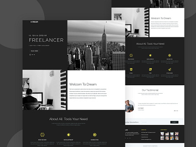 Dream – Multipurpose Business Landingpage demo3