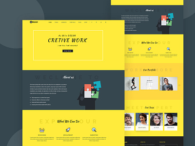 Dream – Multipurpose Business Landingpage demo2