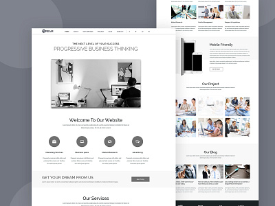 Dream – Multipurpose Business Landingpage demo6