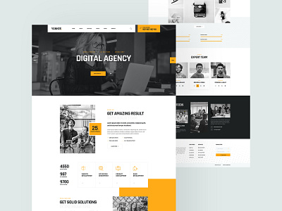 Yankee Digital Agency Website Design