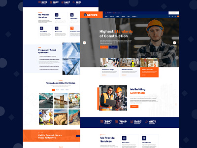 Konstro – Construction WordPress Theme