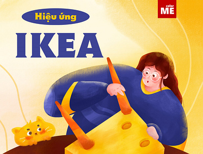 IKEA Effect design illustration vietnam