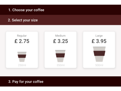 Daily UI #030 Pricing + #043 Food/Drink menu daily 100 daily 100 challenge dailyui dailyui 030 dailyui 043 design menu minimalist pricing sketch ui