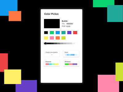 Daily UI #060 - Color picker
