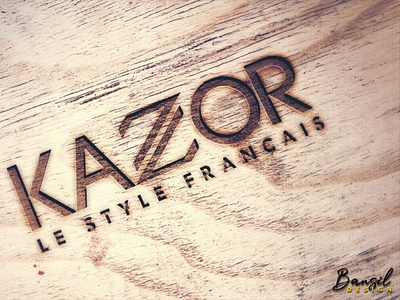 Kazor Logo Design art director branding design designer freelance graphicdesign illustration lettering logo logodesign typography vector