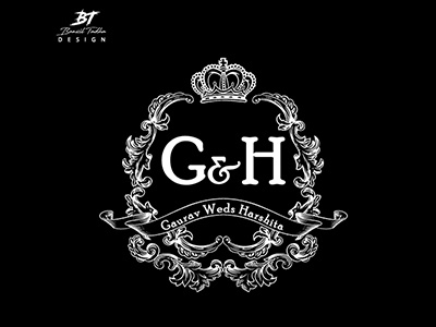 G H Logo app branding design icon illustration logo vector website wedding