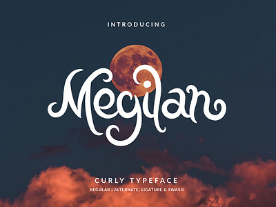 Megilan Curly Font