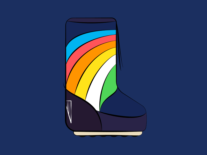 Moon Boot by Joicey 💩 on Dribbble