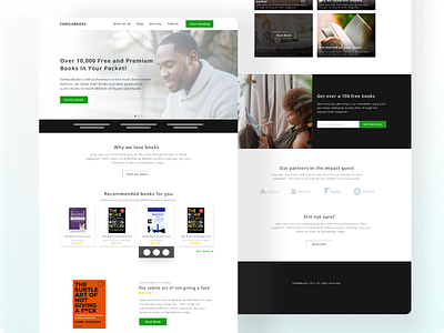 Online Book Store Landing Page book landing page online book