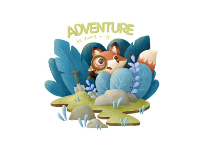 adventure illustration design