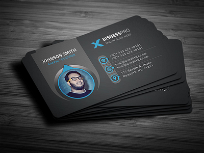 Business Cards black blue business business card card design clean corporate creative cyan design elegant green line minimalist modern modern design modern template orange personal personal card