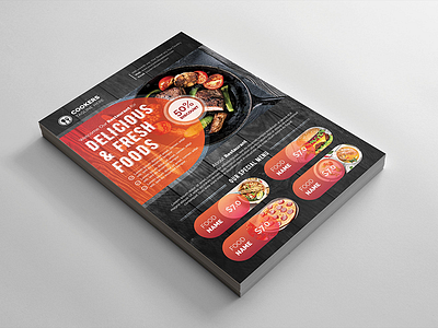 Food Flyer advertising bakery flyer burger flyer business cafe cafe flyer cake chinese chocolate creative design dinner drink fast food fast food flyer flyer template food japanese menu menu design