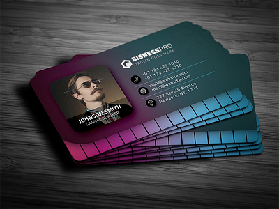 Colors Business Cards business card card design clean colorful corporate creative cyan design elegant green line minimalist modern modern design modern template orange personal personal card photoshop template print template