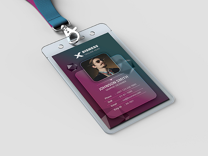 Colorful Id Card designs, themes, templates and downloadable graphic ...