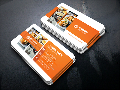 Food/Restaurant Business Card real estate