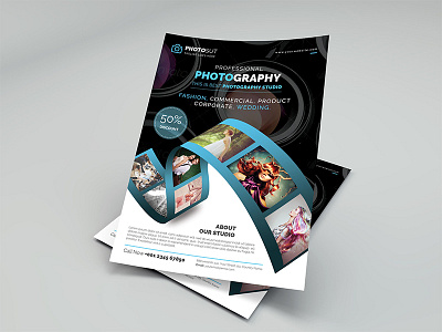 Photography Flyer beauty black camera corporate design digital event fashion flyer girl nature photo studio photographer photography photography flyer post poster print ready professional studio