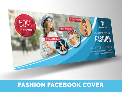 Fashion Facebook Cover business buy cloth clothes clothing coupon cover page deal discount facebook fashion fb flat flat design followers gif gif banner google likes marketing