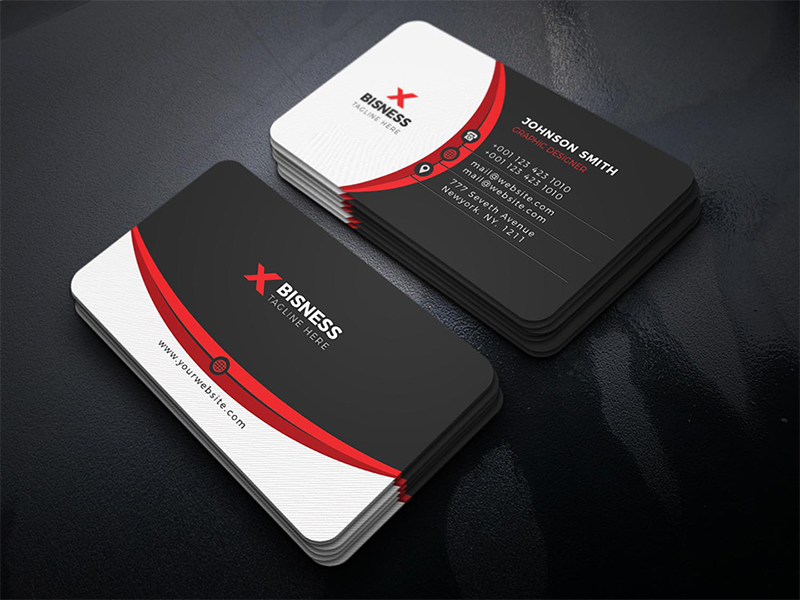 Business Card by madmindgraphics on Dribbble