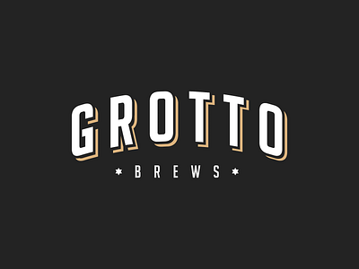 Grotto Brews beer brand branding brew clean concept exploration design identity logo logo concept minimalist