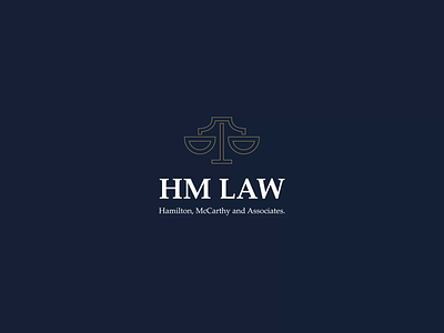HM Law animation brand branding clean design firm graphics identity law logo minimalist motion