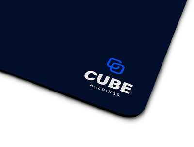 Cube Holdings brand brand identity branding clean cube design graphic design identity logo logo design minimalist minimalist design mockup mouse pad visual visual identity