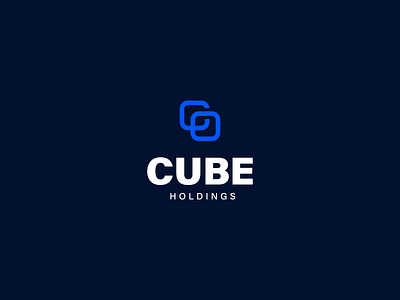 Cube Holdings brand brand identity branding business company cube design finance graphic design identity logo logo design minimalist minimalist design visual visual identity