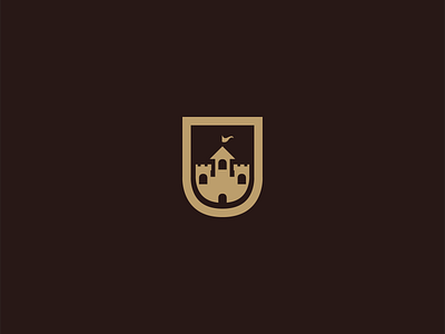 Castle brand brand and identity branding clean design designer dribbble exploration flat icon identity logo minimalist symbol vector