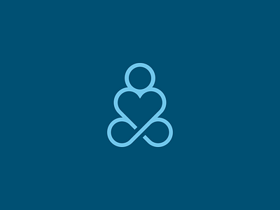 Presence brand branding clean design identity logo meditation mindfulness minimalist