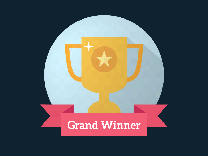 Trophy after effects fold animation freebie gif grand winner trophy trophy icon