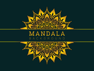 Luxury Abstract Mandala Design Background