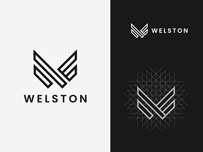 Minimalist W letter Logo Design