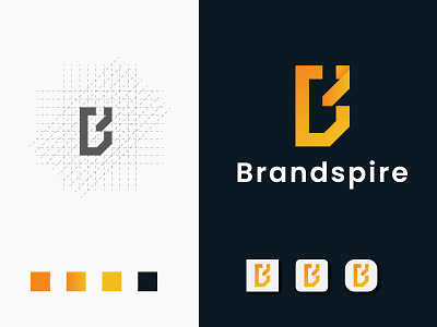 Minimalist B letter Logo Design