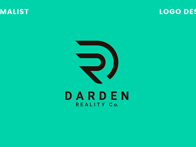 D+R Minimalist Realestate Logo Design