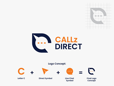 C Letter Logo Design Concept