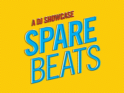 Spare Beats halftone offset party