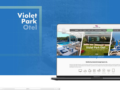 Violet Park Hotel – Responsive Website design responsive website ui web