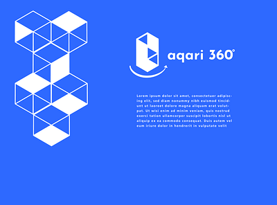 aqari360 3d architecture branding design geometric logo design logos