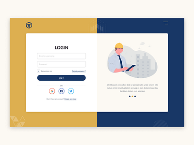 Login and Onboarding