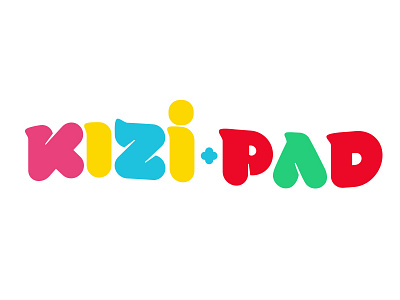 Logo Kizi+pad apps branding children design games identity ios kizipad trend logo product tablet video