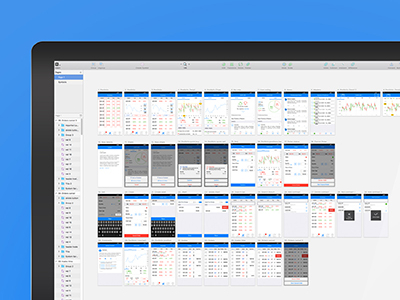 wip sketch forexmaster android android app design financial forex ios mac trade ui ux