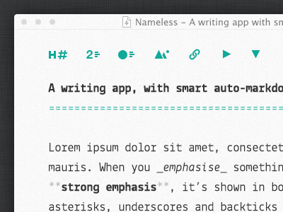 Markdown Writing App app mac markdown writing