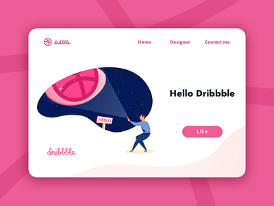 Hello Dribbble！